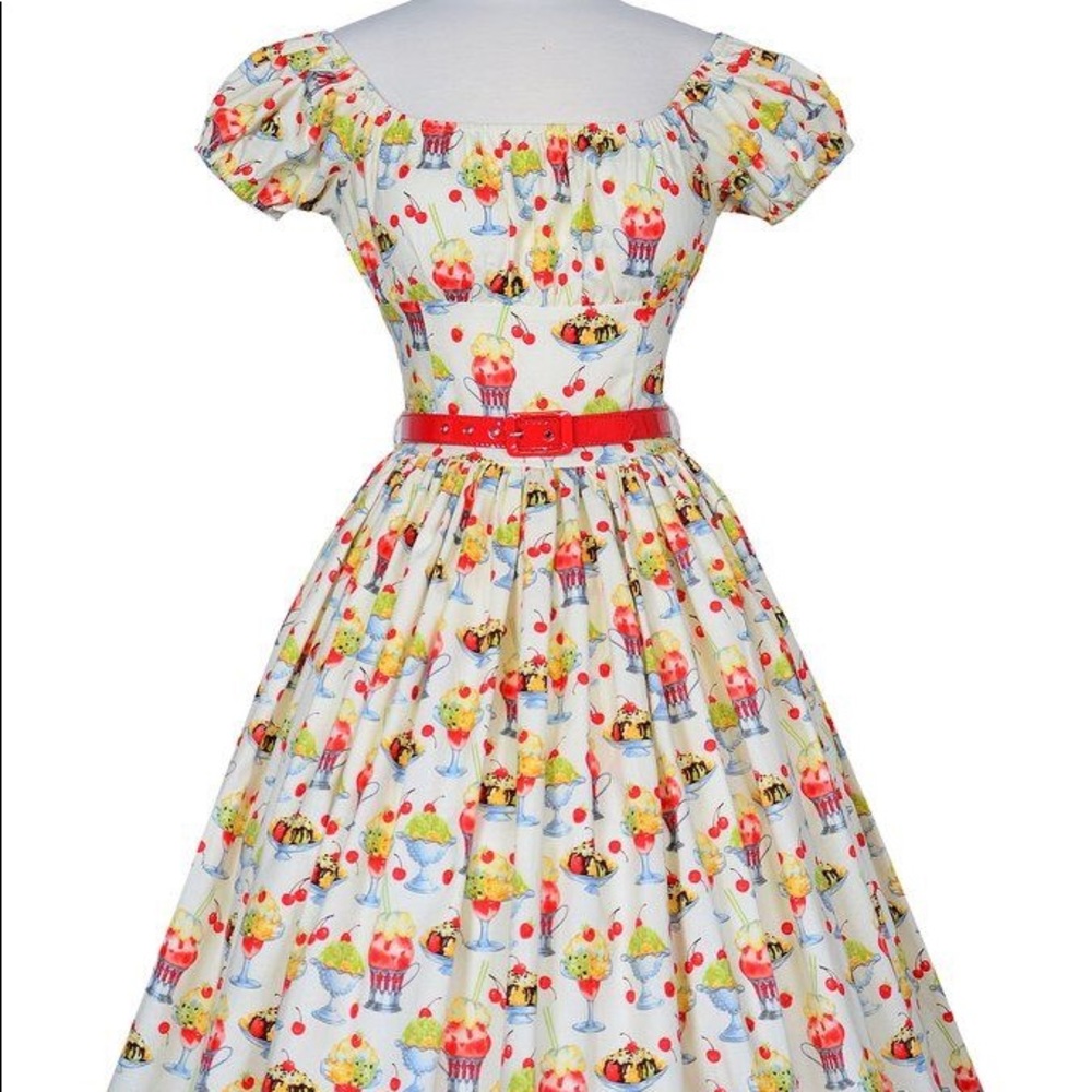 Ice cream sundae dress